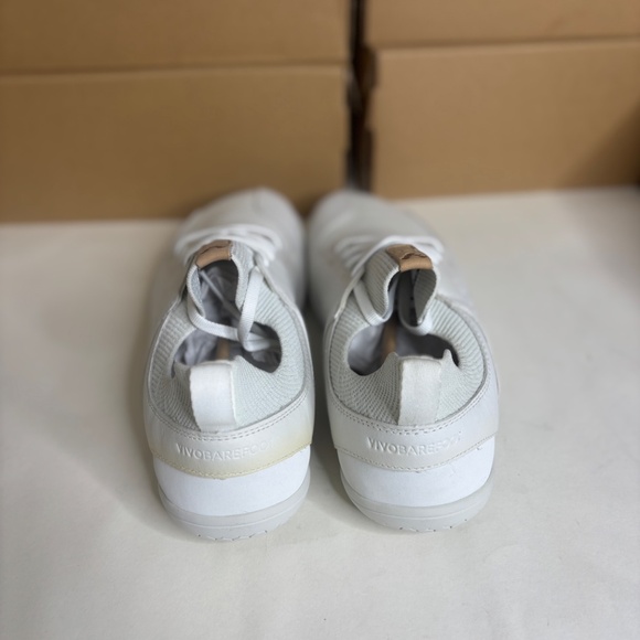 Vivobarefoot Primus Knit Luxe L – White Leather – New main image 4